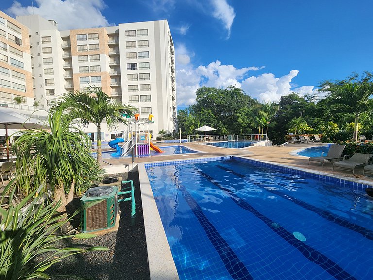 Park Veredas com acesso ao rio e vista espetacular