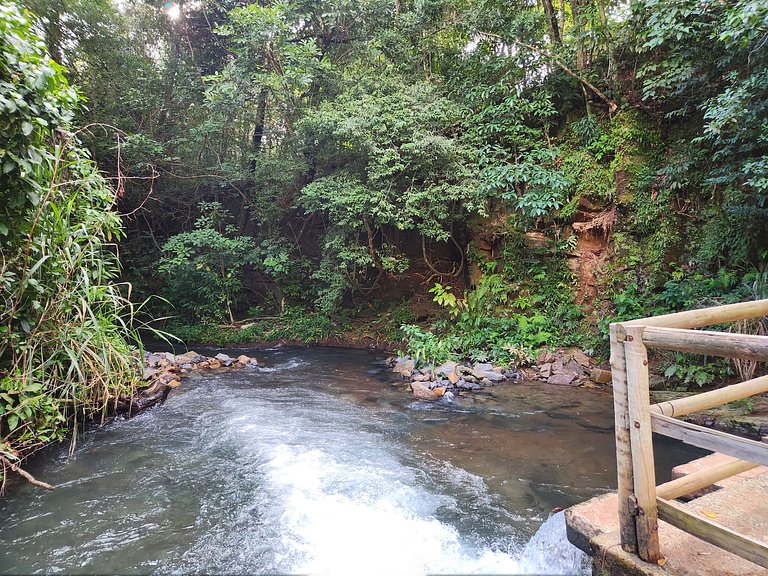 Park Veredas com acesso ao rio e vista espetacular