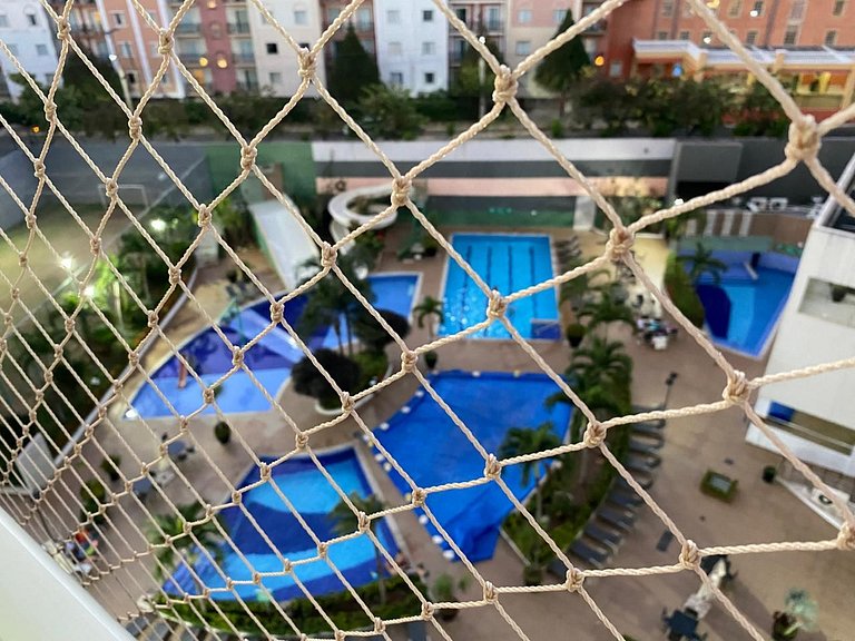 Apto com 3 Suítes em Rio Quente -P/ até 10 pessoas