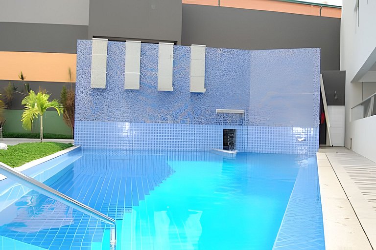 Apto em Rio Quente com ótima área de lazer