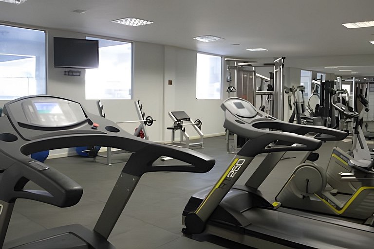 Apto em Rio Quente com ar na sala e suíte