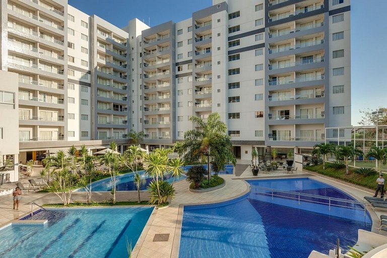 Apto com 2 Suítes em Rio Quente -P/ até 10 pessoas