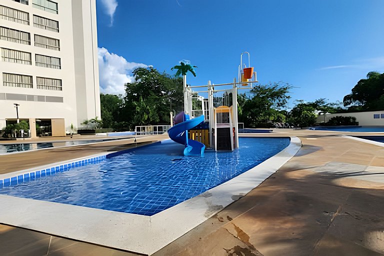Apto no Park Veredas com acesso ao rio