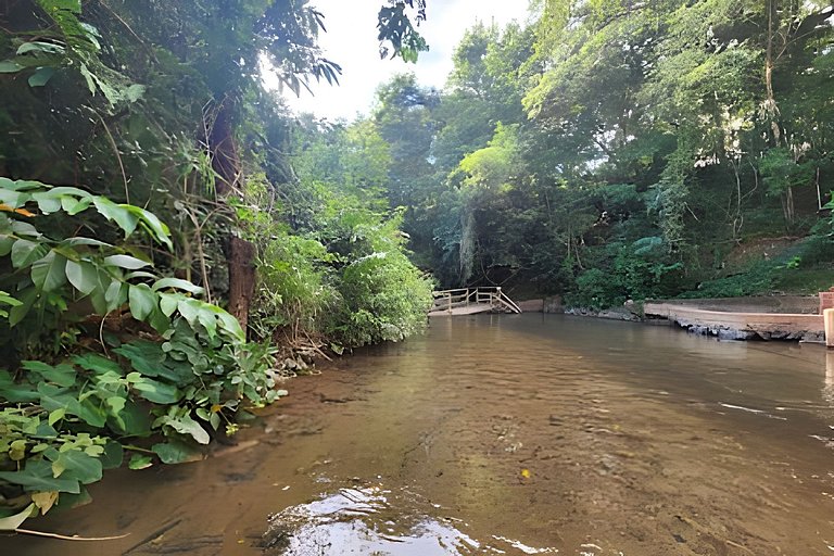 Apto no Park Veredas com acesso ao rio