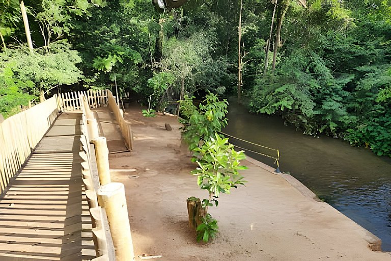 Apto no Park Veredas com acesso ao rio