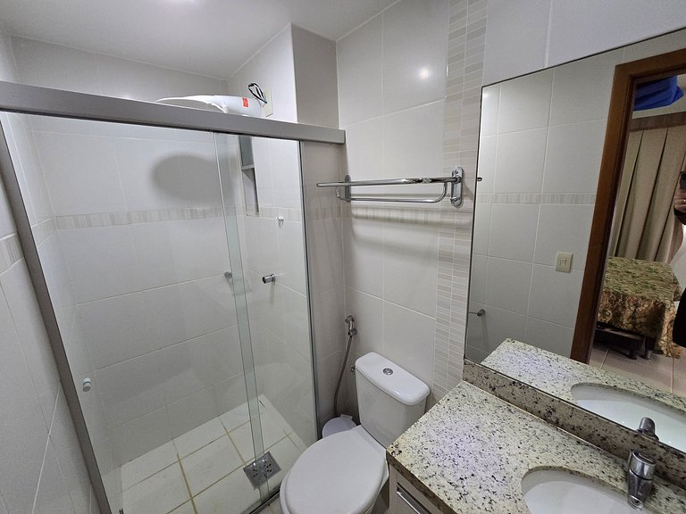 Flat Rio Quente - Ótima área de lazer e localizaçã