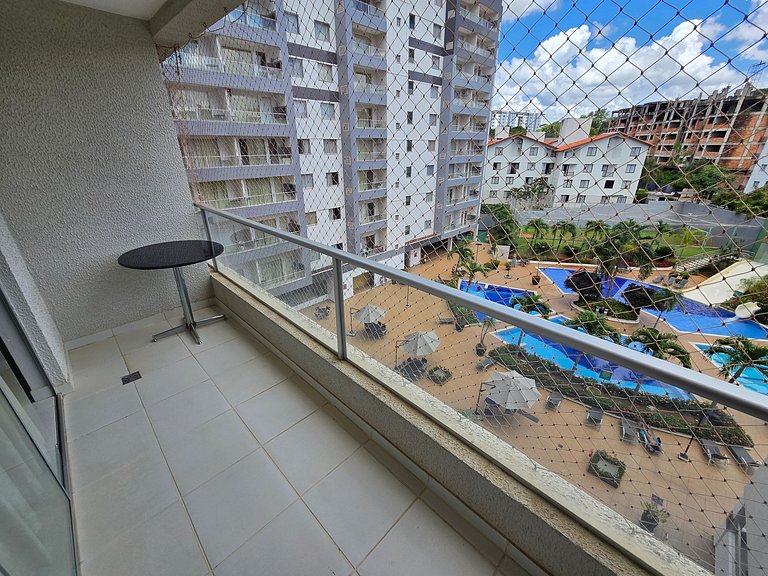Apto Rio Quente - Ótima área de lazer/localização