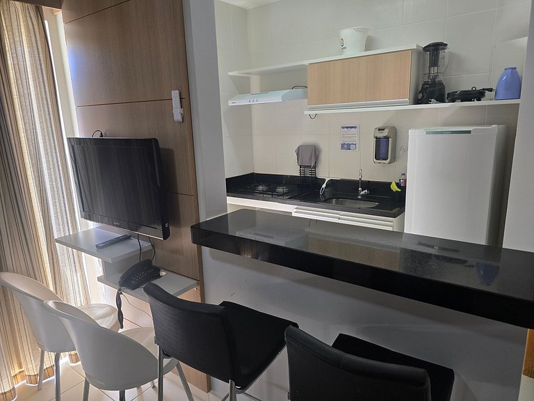 Apto Rio Quente - Ótima área de lazer/localização