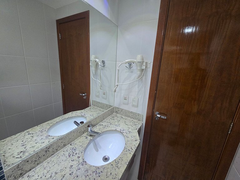 Apto em Rio Quente com ótima área de lazer