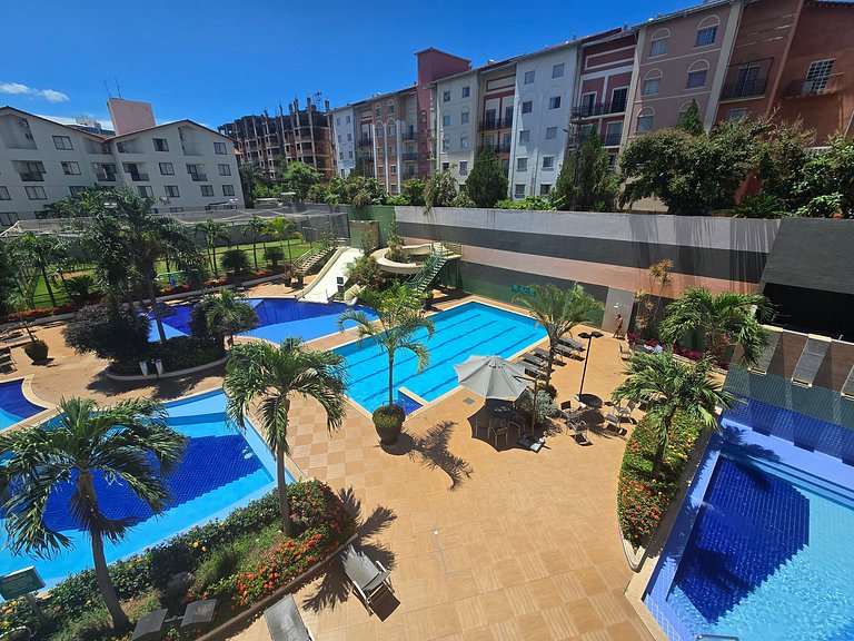 Apto com 2 Suítes em Rio Quente - Até 10 pessoas