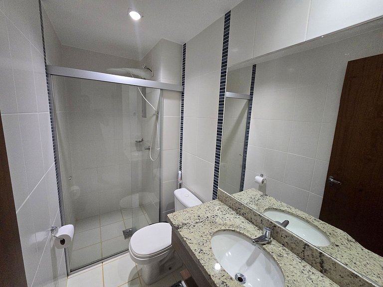 Apto em Rio Quente com ótima área de lazer