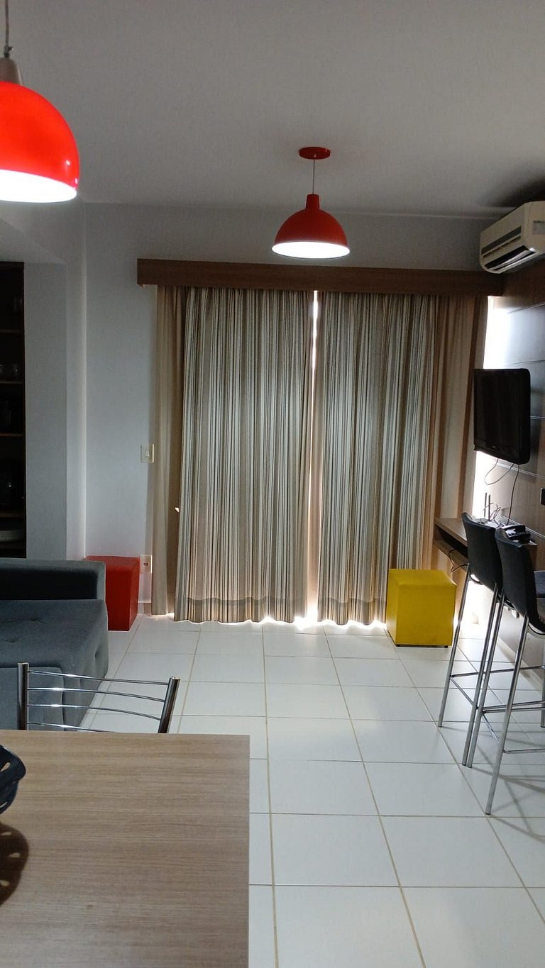 Apto com 3 Suítes em Rio Quente -P/ até 10 pessoas