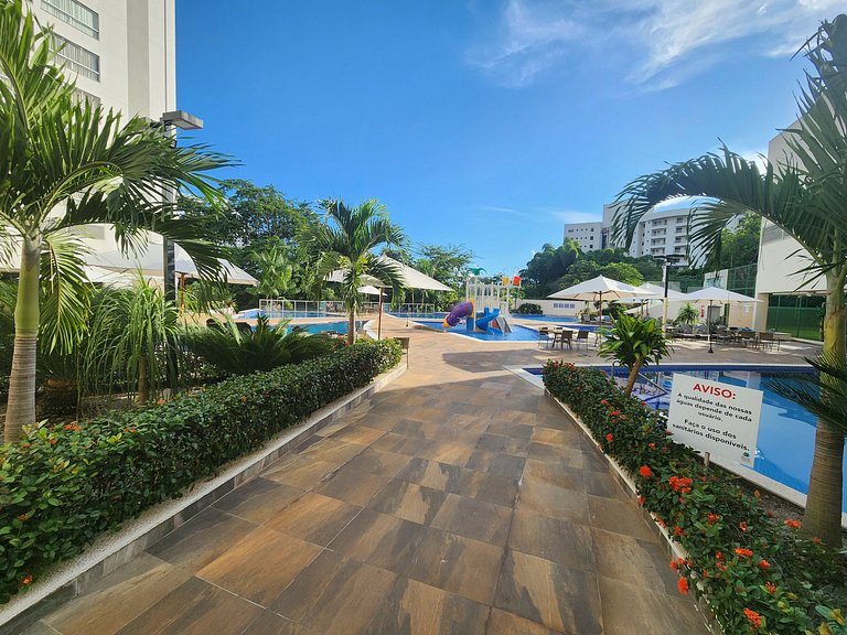 Apto de 2 Quartos no Park Veredas - Acesso ao rio