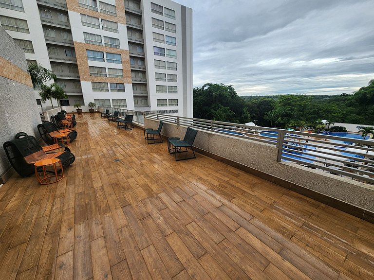 Apto de 2 Quartos no Park Veredas - Acesso ao rio