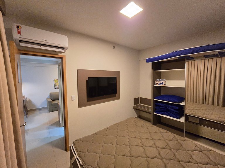 Apto no Park Veredas com acesso ao rio