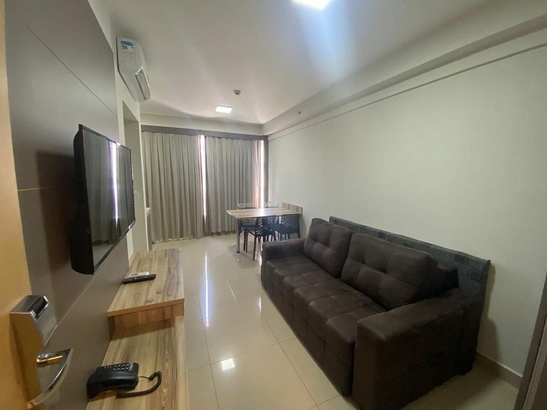 Apto no Park Veredas com acesso ao rio