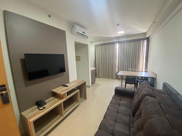 Apto no Park Veredas com acesso ao rio